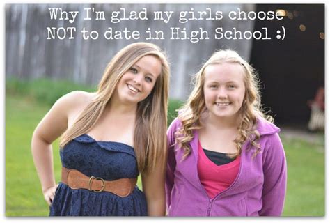 not dating high school